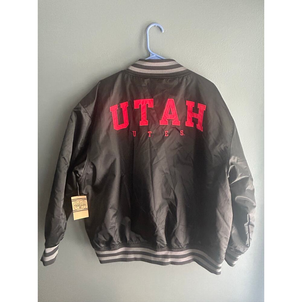 Utah Utes Rivalry Threads Black Large Jacket (NWT) - Picture 3 of 3